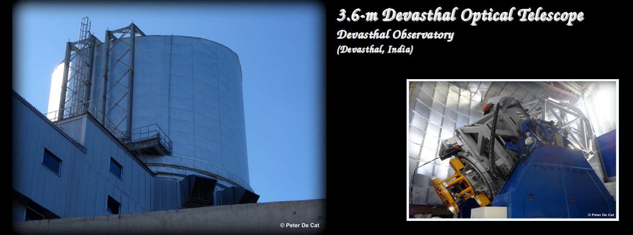 3.6 dot telescope at Devasthal